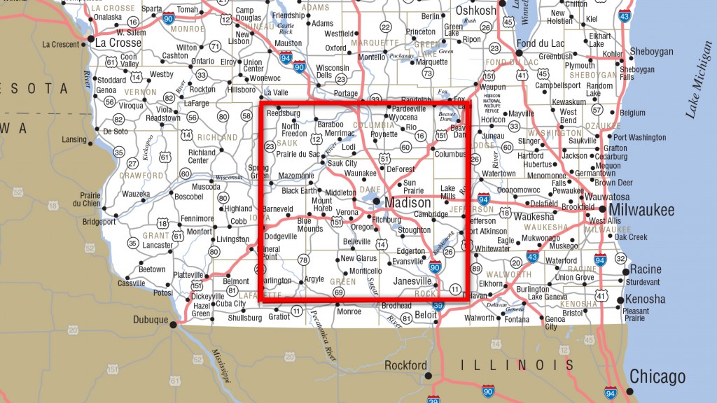 Map of eligibility area.